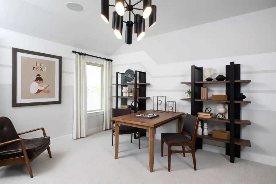 Furnished interior view inside a new home in Painted Tree, McKinney (Image 5).