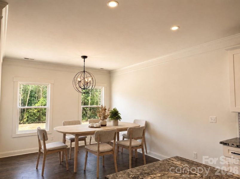 Furnished interior view inside a new home in , Salisbury (Image 6).