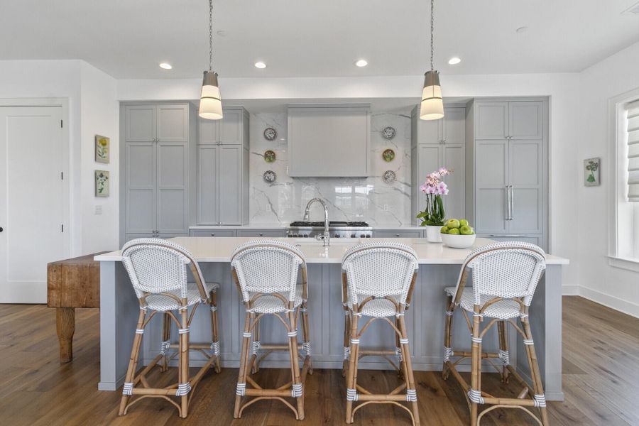 Furnished interior view inside a new home in , Charleston (Image 13).