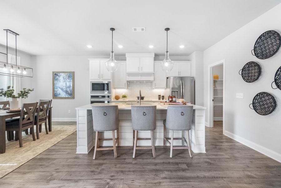 Furnished interior view inside a new home in Ridge Pointe, Athens (Image 7).