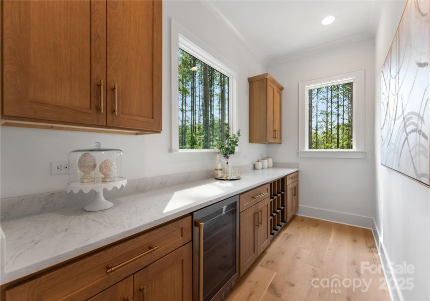 Furnished interior view inside a new home in , Denver (Image 36).