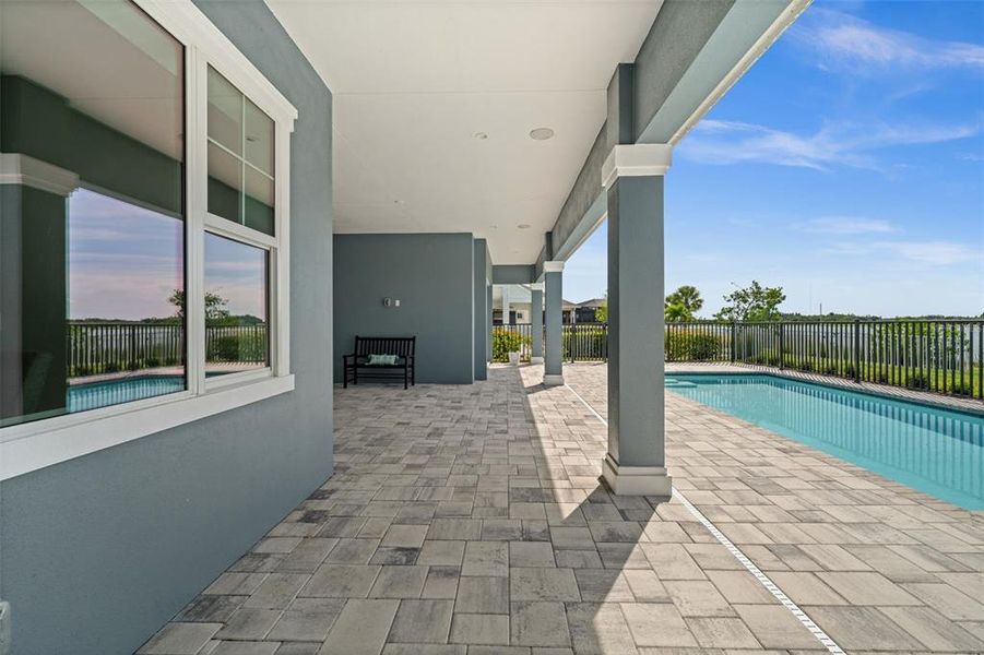 Exterior details and patio area of a home in , Punta Gorda (Image 2). Exterior details and patio area of a home in , Punta Gorda (Image 2).