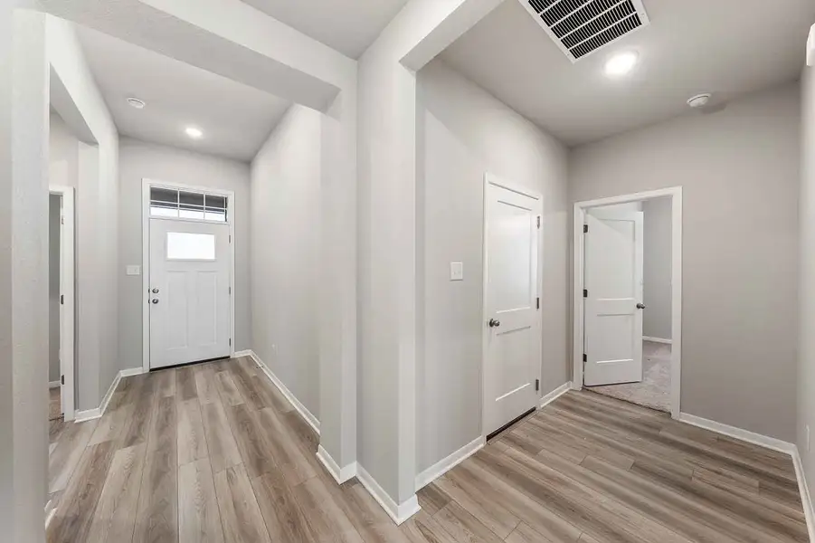 Representative unfurnished interior of a home built from the Millwood by Omega Builders in Hartrick Ranch, Temple (Image 14). Representative unfurnished interior of a home built from the Millwood by Omega Builders in Hartrick Ranch, Temple (Image 14).