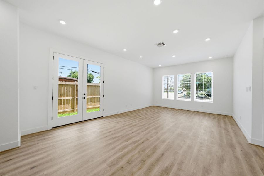 Spacious, unfurnished interior of a new home in , Houston (Image 17). Spacious, unfurnished interior of a new home in , Houston (Image 17).
