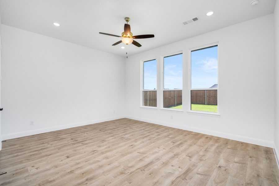 Spacious, unfurnished interior of a new home in Cambridge Crossing, Celina (Image 27). Spacious, unfurnished interior of a new home in Cambridge Crossing, Celina (Image 27).