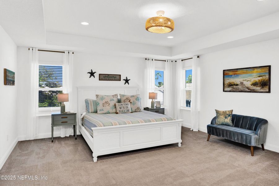 Furnished interior view inside a new home in Seaside Vista, St. Augustine (Image 13). Furnished interior view inside a new home in Seaside Vista, St. Augustine (Image 13).