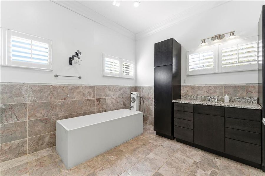 Furnished interior view inside a new home in , Atlanta (Image 22). Furnished interior view inside a new home in , Atlanta (Image 22).