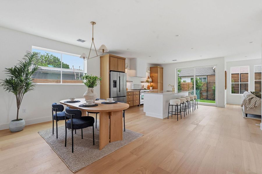 Furnished interior view inside a new home in , Austin (Image 6).