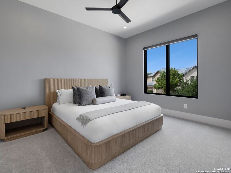 Furnished interior view inside a new home in , Boerne (Image 14).