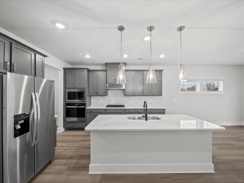 Furnished interior view inside a new home in Cedar Shoals - Signature Collection, Piedmont (Image 3).