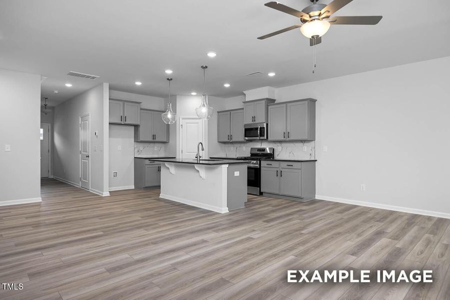 Furnished interior view inside a new home in Springvale, Fuquay Varina (Image 27).