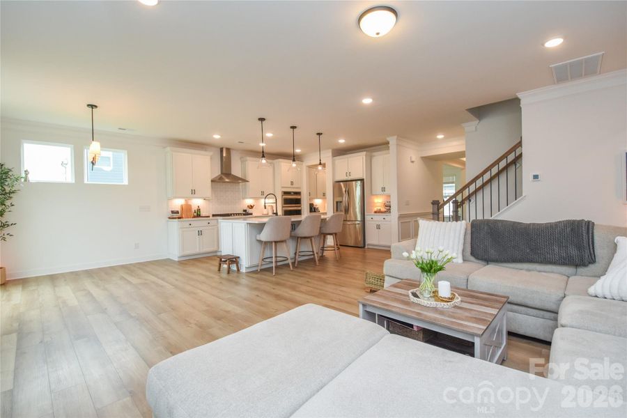 Furnished interior view inside a new home in Summerlin, Mooresville (Image 14).