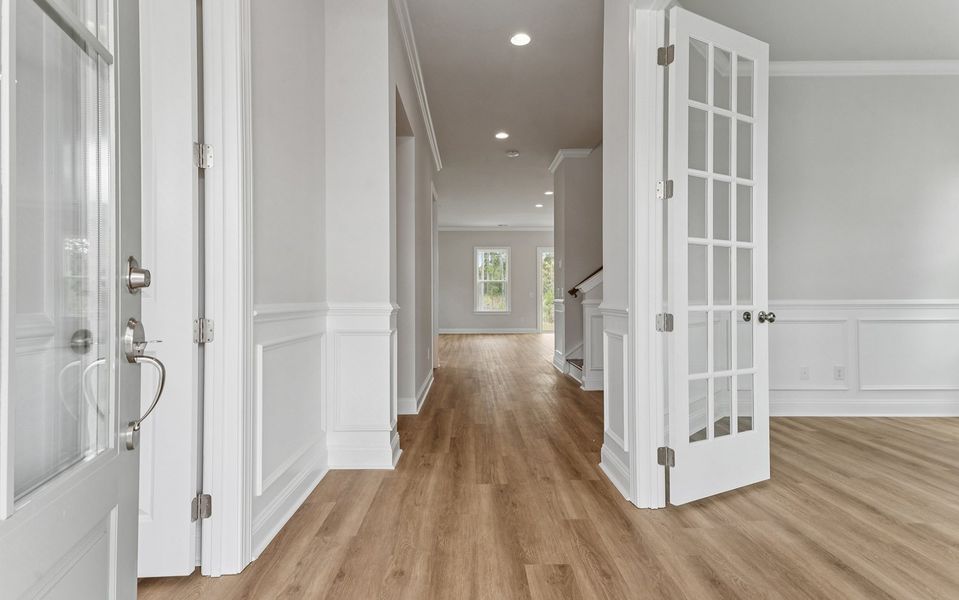 Representative unfurnished interior of a home built from the Preston by Brookfield Residential in Single Family Homes at Nexton, Summerville (Image 16).