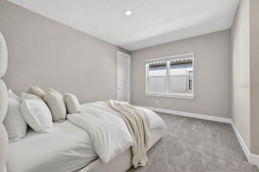 Furnished interior view inside a new home in , Wesley Chapel (Image 39).