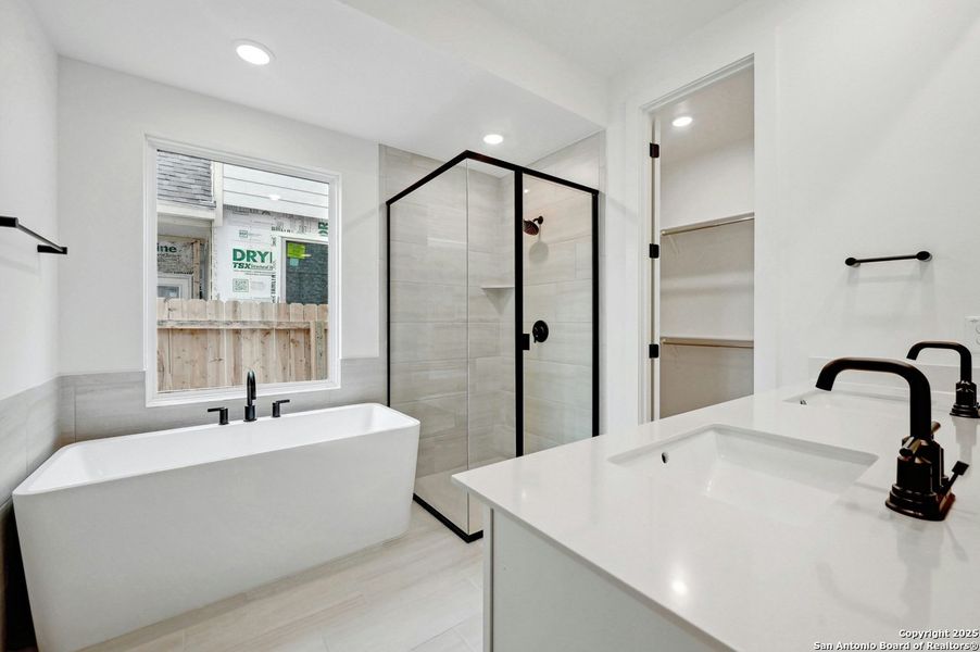 Furnished interior view inside a new home in Legacy at Lake Dunlap: 40ft. lots - (A), New Braunfels (Image 4).