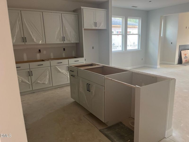 In-progress construction of a new home in Sage on North Main, Wake Forest, NC (Image 7).