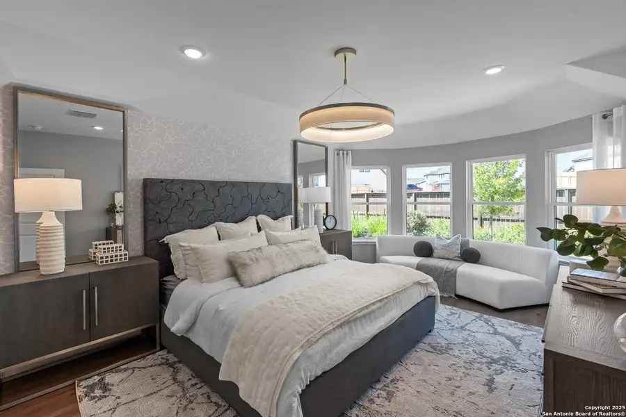 Furnished interior view inside a new home in Corley Farms, Boerne (Image 9).