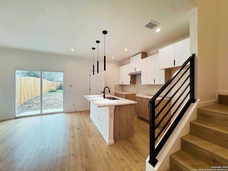 Furnished interior view inside a new home in , San Antonio (Image 5).