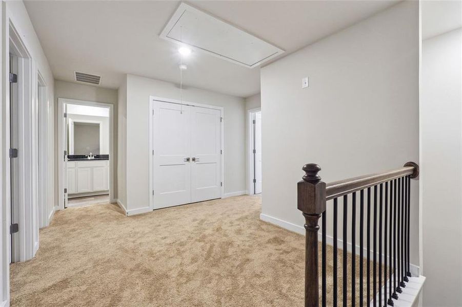 Spacious, unfurnished interior of a new home in The Enclave at Stonewall Station, Union City (Image 8).