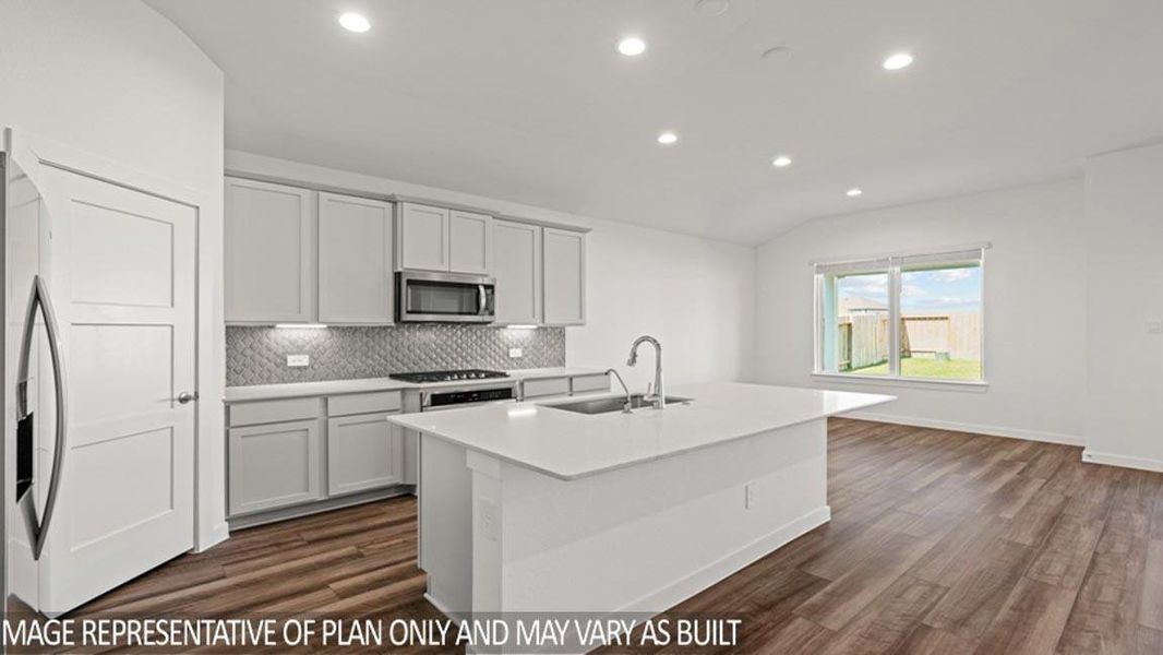 Furnished interior view inside a new home in Mill Creek Estates, Magnolia (Image 3).