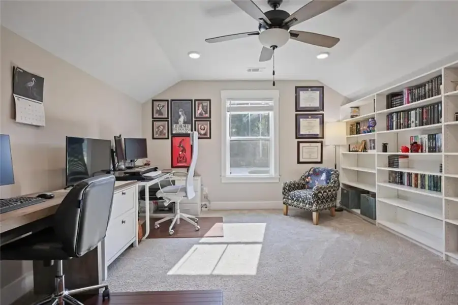 Furnished interior view inside a new home in , Dallas (Image 33).