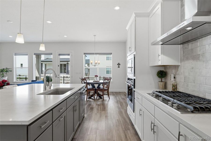 Furnished interior view inside a new home in , Parker (Image 8).