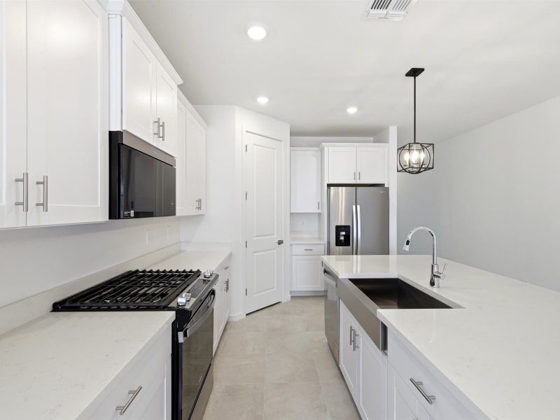 Furnished interior view inside a new home in Allure Vista Estate Series, Buckeye (Image 2). Furnished interior view inside a new home in Allure Vista Estate Series, Buckeye (Image 2).