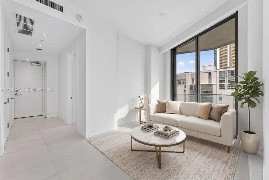 Furnished interior view inside a new home in , Miami (Image 4).