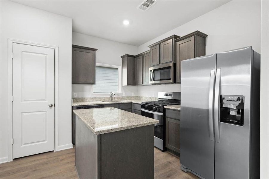 Furnished interior view inside a new home in Logan Square, Fort Worth (Image 3).