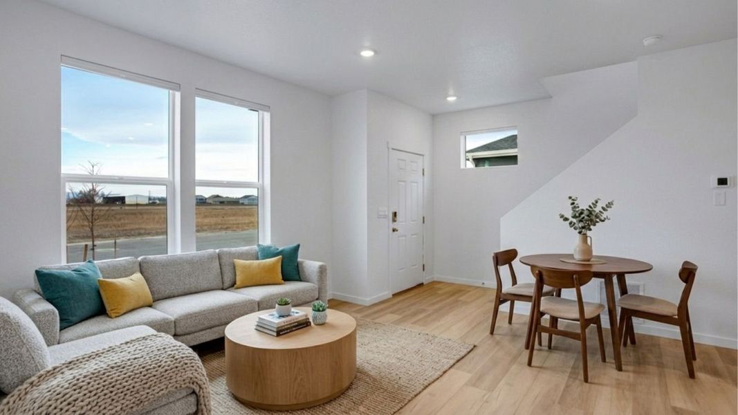 Furnished interior view inside a new home in Tailholt, Severance (Image 4). Furnished interior view inside a new home in Tailholt, Severance (Image 4).