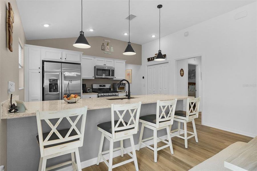 Furnished interior view inside a new home in , The Villages (Image 32).