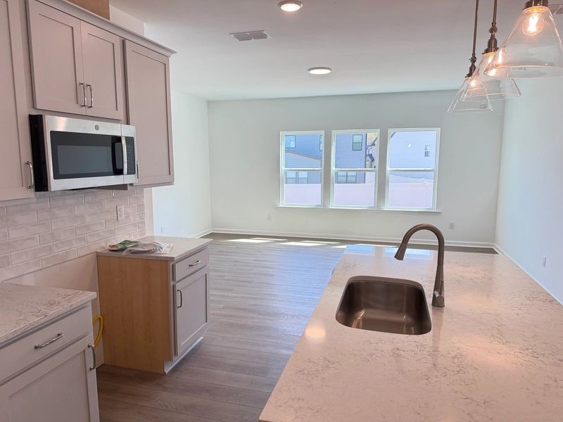 Furnished interior view inside a new home in Rowland's Grant, Fuquay Varina (Image 6).