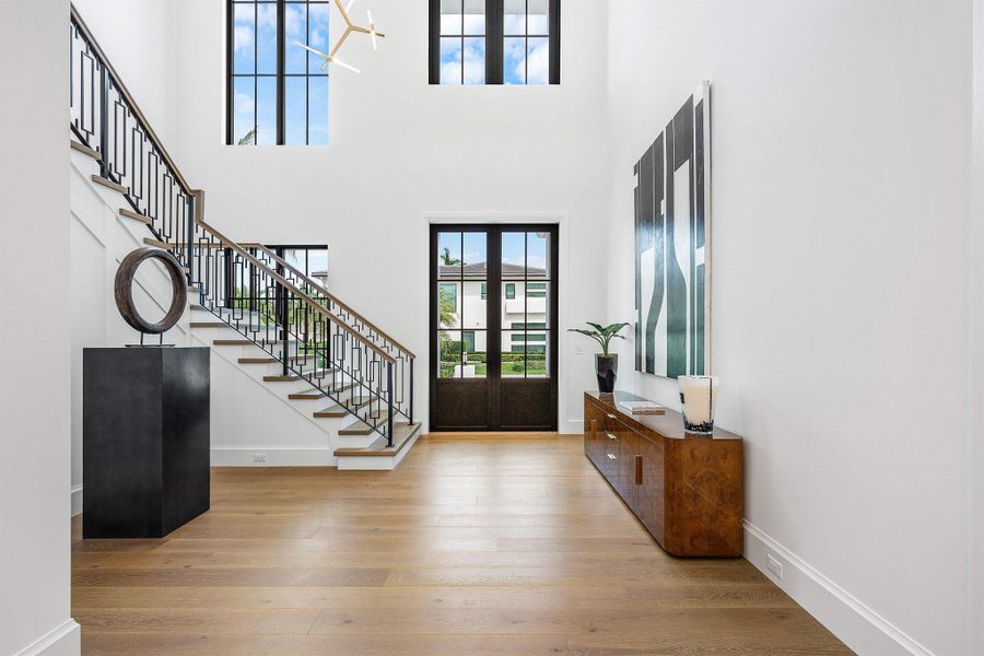 Furnished interior view inside a new home in , Boca Raton (Image 50).