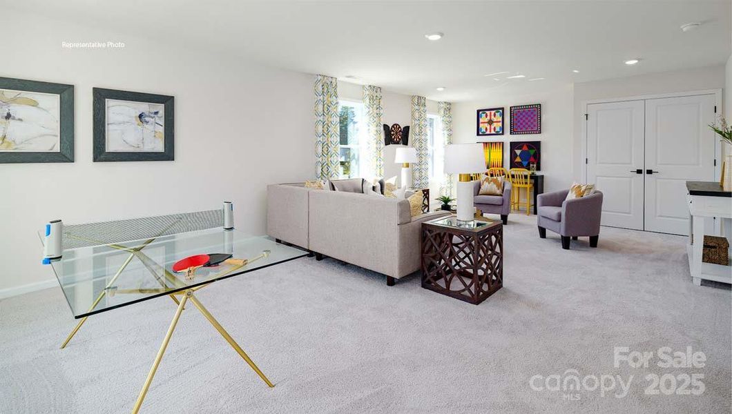 Furnished interior view inside a new home in Sylvan Creek, Denver (Image 10).