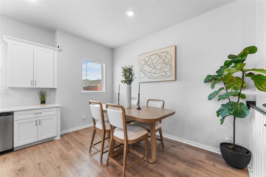 Furnished interior view inside a new home in Tenison Village at Buckner Terrace, Dallas (Image 11). Furnished interior view inside a new home in Tenison Village at Buckner Terrace, Dallas (Image 11).