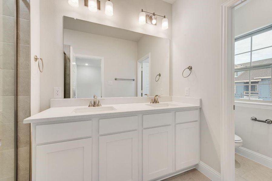 Furnished interior view inside a new home in Bayside, Rowlett (Image 10).