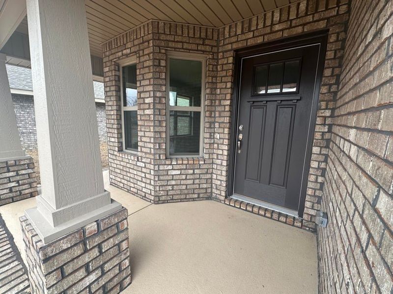 Exterior details and patio area of a home in Ridgeway Landing, Crestview (Image 2). Exterior details and patio area of a home in Ridgeway Landing, Crestview (Image 2).