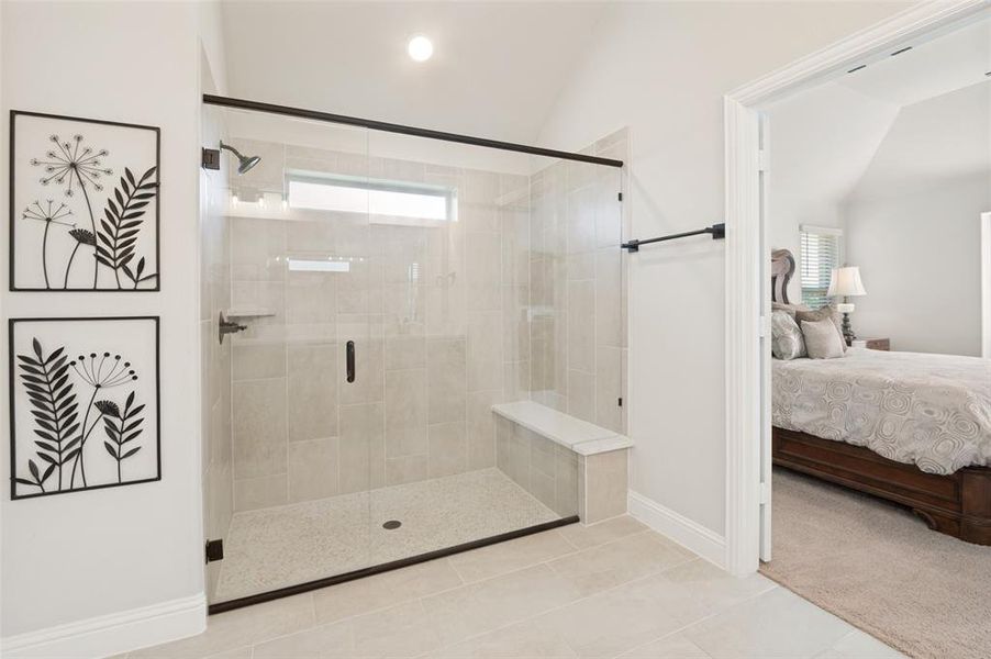 Furnished interior view inside a new home in , Waxahachie (Image 18).