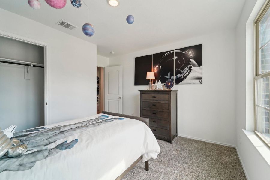 Furnished interior view inside a new home in Mill Creek, Magnolia (Image 17). Furnished interior view inside a new home in Mill Creek, Magnolia (Image 17).