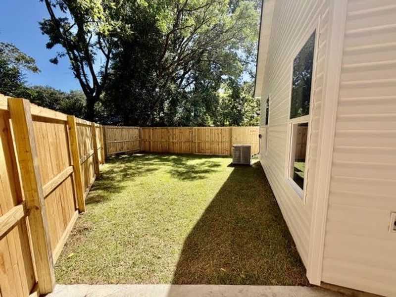 Exterior details and patio area of a home in , North Charleston (Image 24).