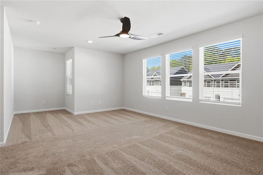 Spacious, unfurnished interior of a new home in Concord Oaks, Powder Springs (Image 20). Spacious, unfurnished interior of a new home in Concord Oaks, Powder Springs (Image 20).
