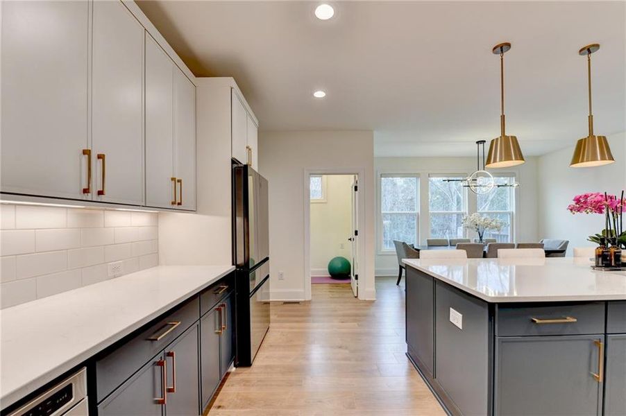 Furnished interior view inside a new home in , Woodstock (Image 28).