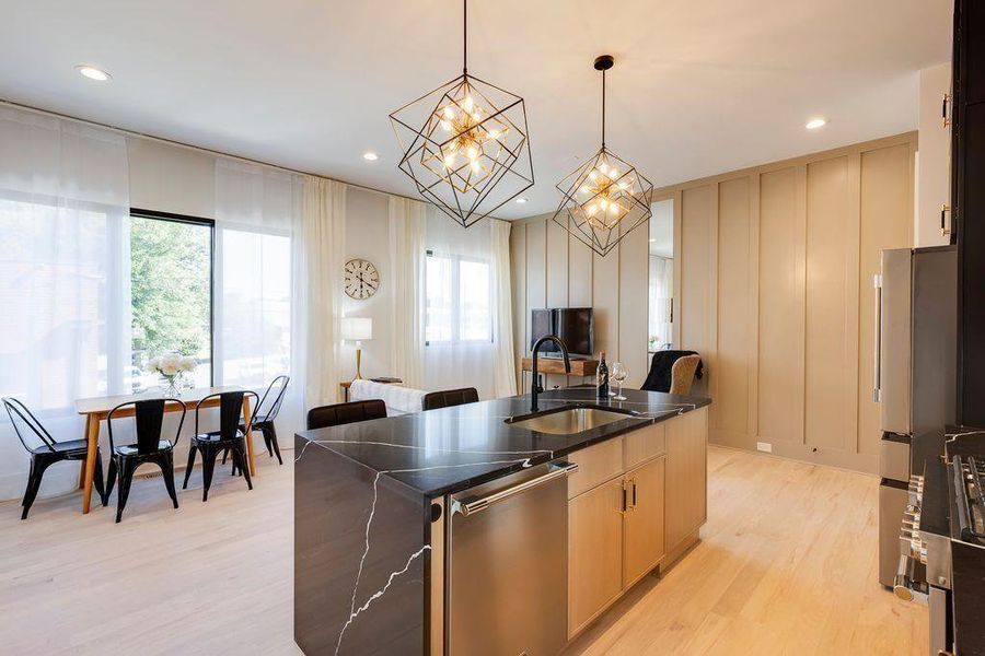 Furnished interior view inside a new home in , Chamblee (Image 12).
