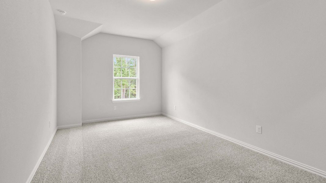 Representative furnished interior of a home built from the Capri II by Brightland Homes in Bridgeland Creekland Village, Cypress (Image 13).