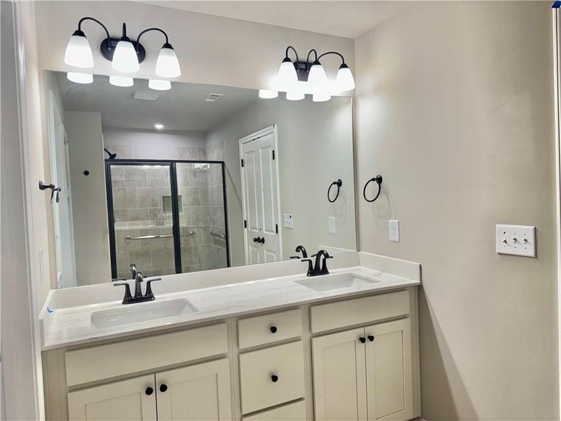 Furnished interior view inside a new home in Silver Leaf, Dawsonville (Image 3).