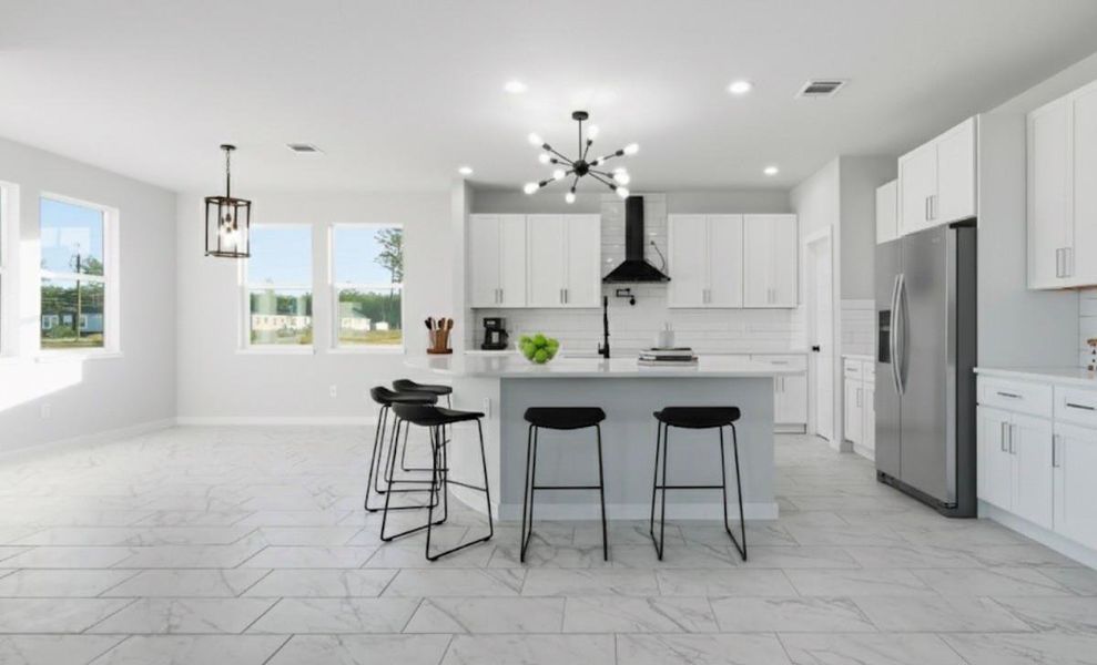 Furnished interior view inside a new home in , Conroe (Image 7). Furnished interior view inside a new home in , Conroe (Image 7).