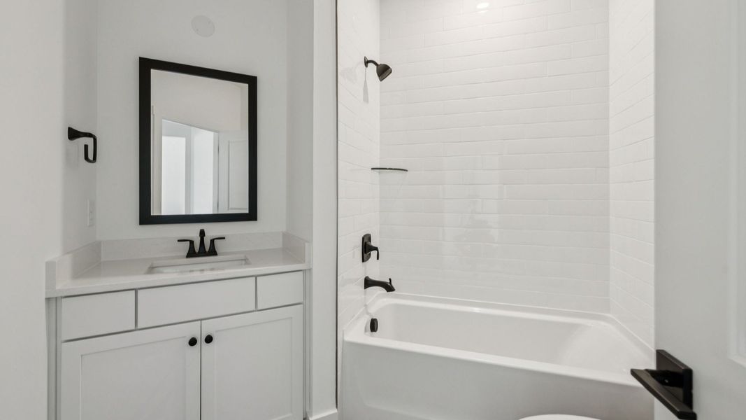Furnished interior view inside a new home in The Courtyards at Stewarts Creek, Smyrna (Image 20).