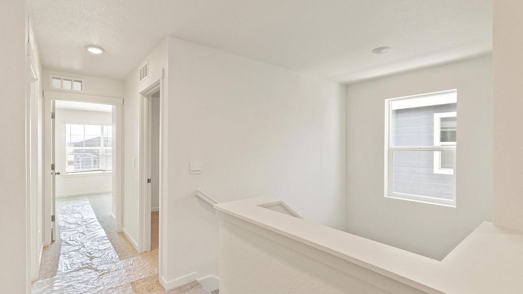 Spacious, unfurnished interior of a new home in The Ridge at Lorson Ranch, Colorado Springs (Image 10).