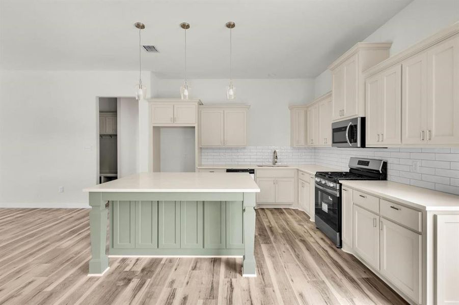 Furnished interior view inside a new home in , Bluff Dale (Image 6).