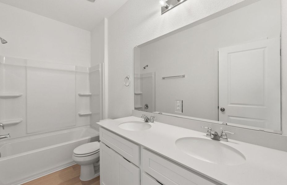 Furnished interior view inside a new home in Larson Crossing, Elgin (Image 7).